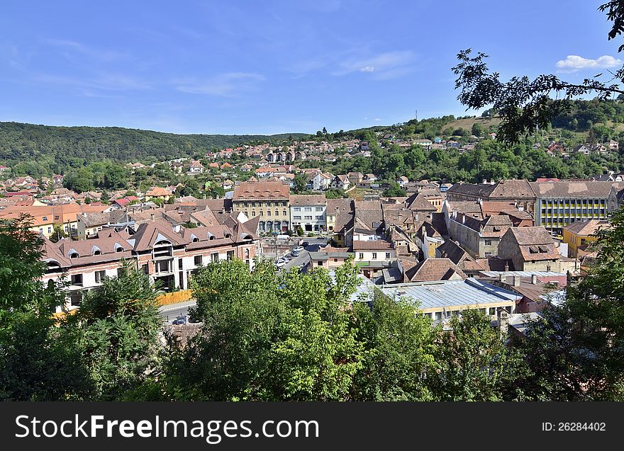 Sighisoara is a city in middle Transylvania of Romania, great touristic attraction. Sighisoara is a city in middle Transylvania of Romania, great touristic attraction.