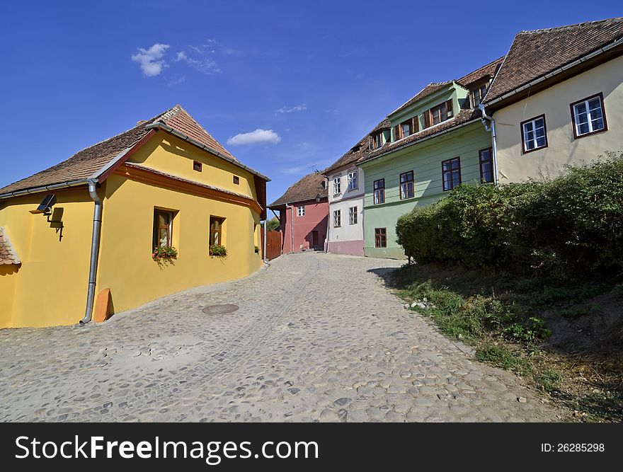 Sighisoara is a city in middle Transylvania of Romania, great touristic attraction. Sighisoara is a city in middle Transylvania of Romania, great touristic attraction.