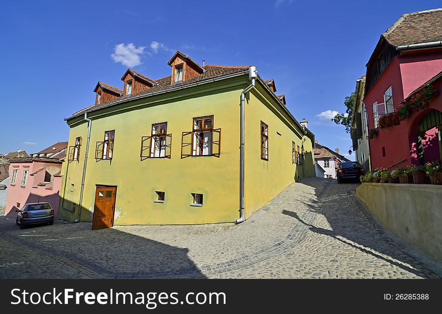 Sighisoara is a city in middle Transylvania of Romania, great touristic attraction. Sighisoara is a city in middle Transylvania of Romania, great touristic attraction.