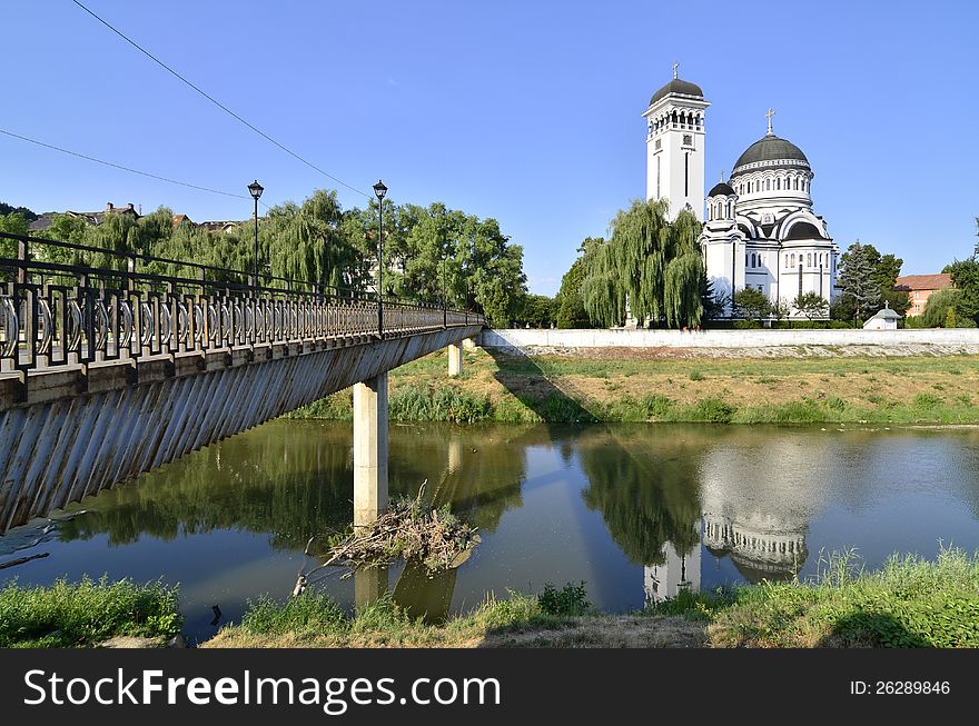 Sighisoara River Church Tower