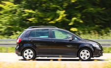 Car On Highway Royalty Free Stock Photo Car On Highway Royalty Free Stock Photo
