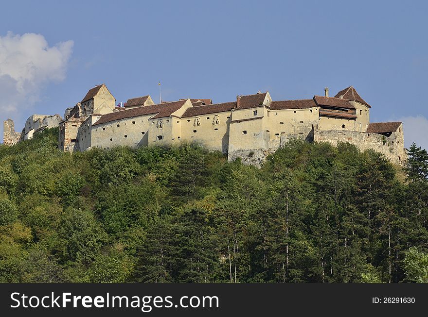 Rasnov citadel, positioned over a rocky hill, is situated near Brasov city in Romania. It has been documentary mentioned in 1335 under the name of The Peasant Citadel. The Rasnov Citadel resisted many sieges and ravages saving the villagers lives many times.