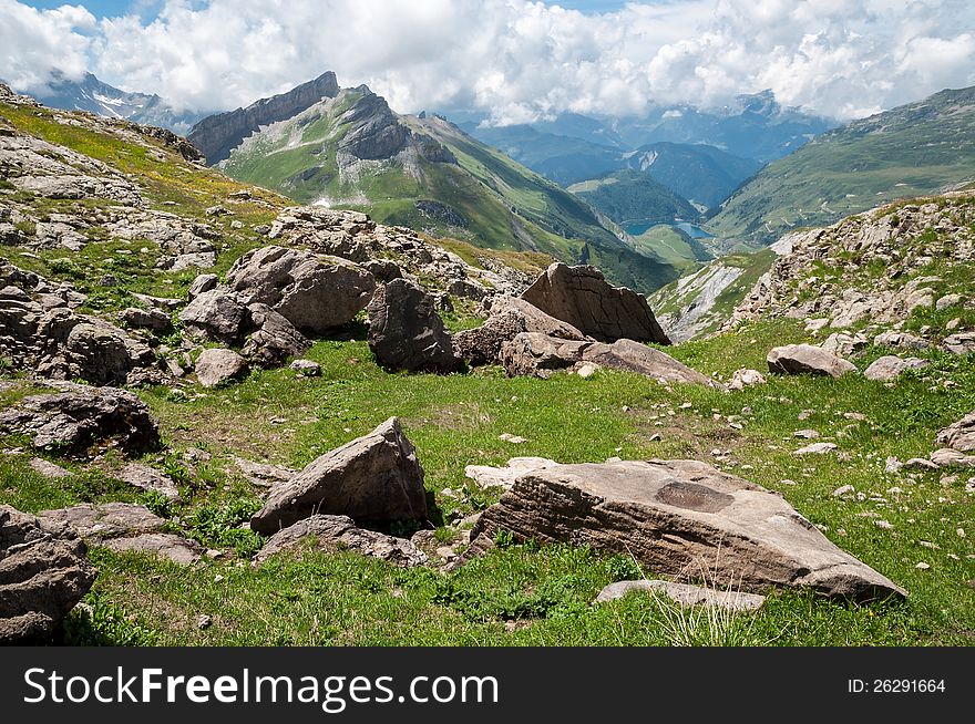 Alps, France &#x28;by Col du Bonhomme&#x29