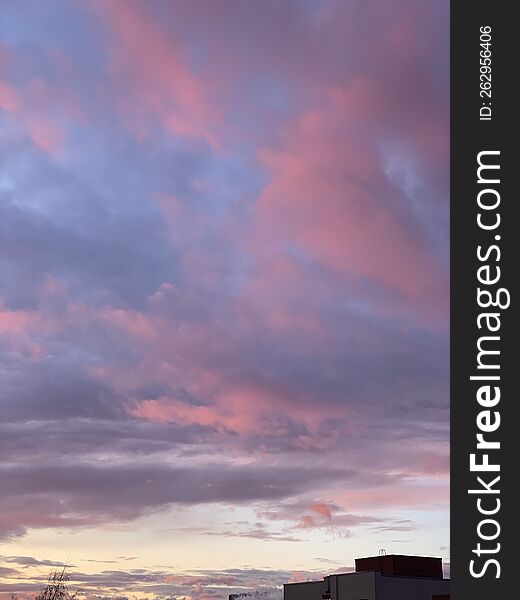 Morning skies over Tallinn