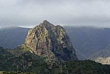 Large Rock In Gomera Stock Photo