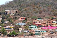 Hillside Village Royalty Free Stock Photography Hillside Village Royalty Free Stock Photography