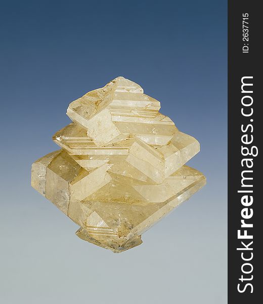 Close up of a hyalophane mineral from Sagradski Potok, Busovaca, Bosnia and Herzegovina. Close up of a hyalophane mineral from Sagradski Potok, Busovaca, Bosnia and Herzegovina