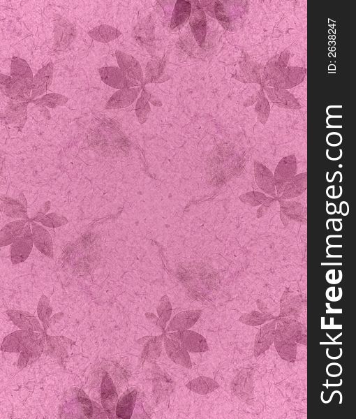 Pink Flower Texture Background