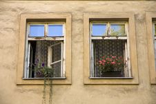 Two Windows Stock Photography Two Windows Stock Photography