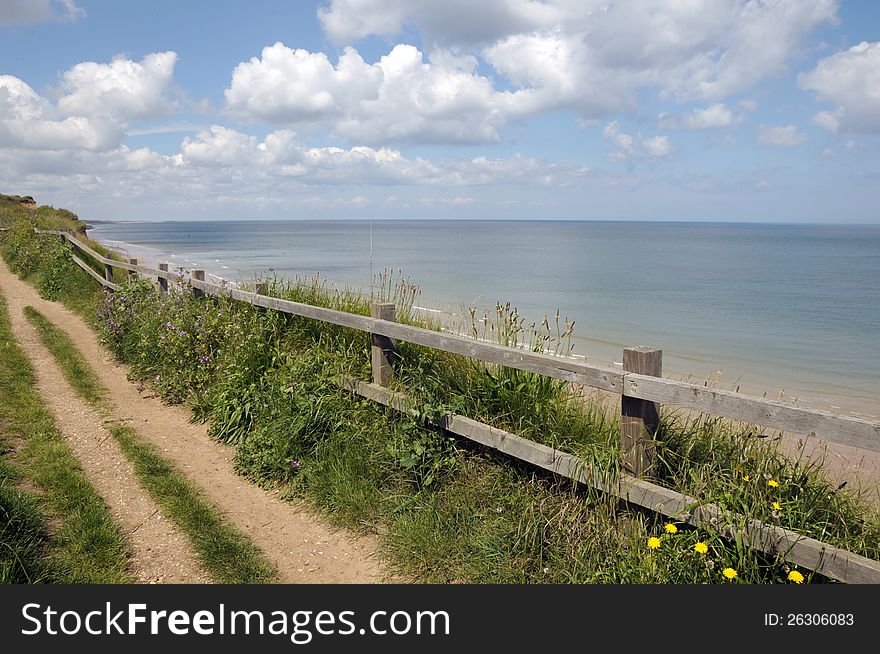 Coastal Path At Sheringham