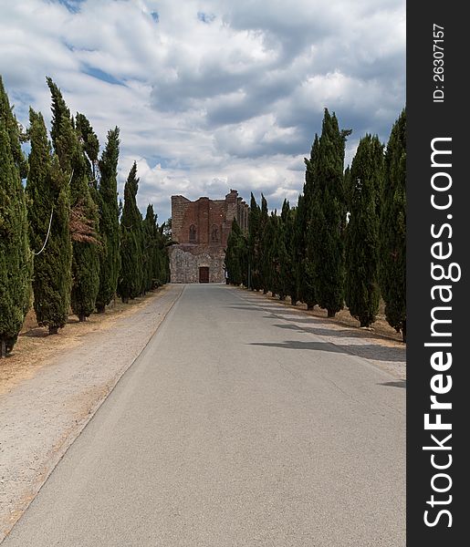 San Galgano Abbey Tuscany, Italy