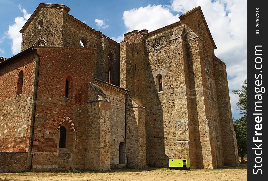 San Galgano Abbey Tuscany, Italy