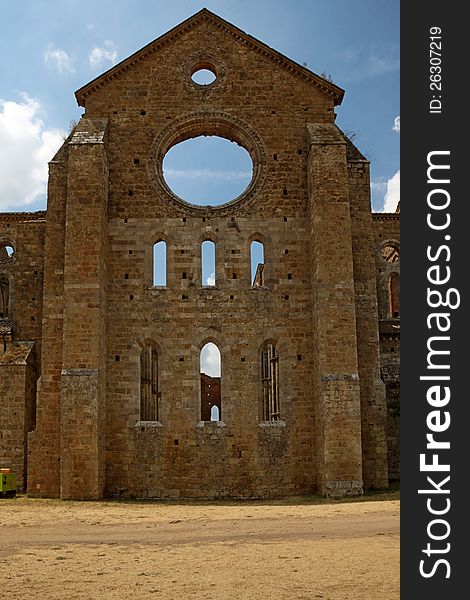 Abbey Of St. Galgano, Tuscany