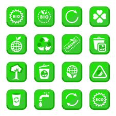 Environmental Icon Set Royalty Free Stock Photo Environmental Icon Set Royalty Free Stock Photo