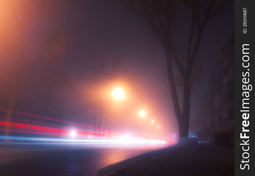 Foggy Nightly Kiev