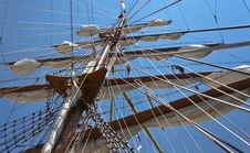 Old Sail Ship Tail Stock Photos Old Sail Ship Tail Stock Photos