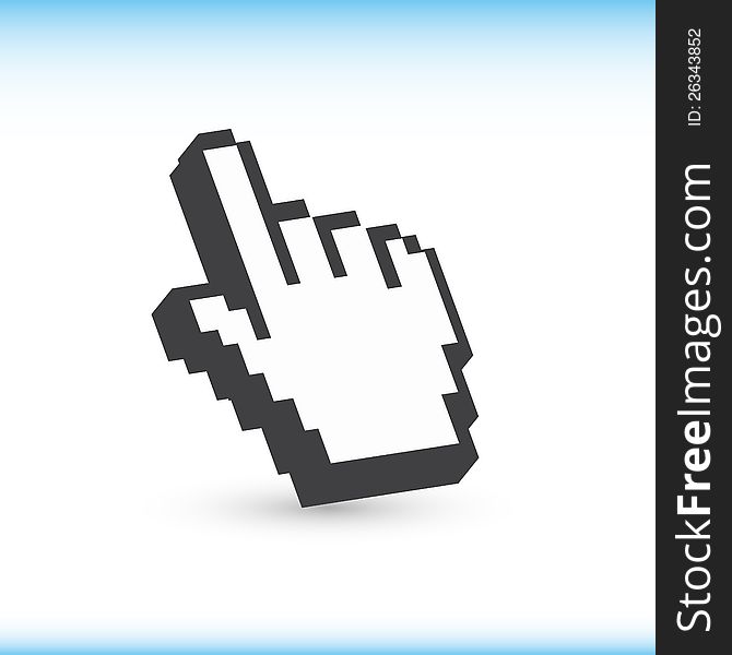 Computer Hand Cursor