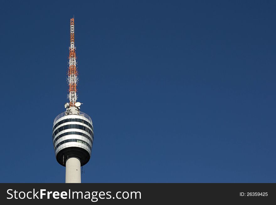 TV Tower Building in Stuttgart, Germany.