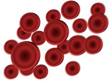 Blood Cells Royalty Free Stock Photography