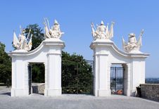 Bratislava Castle Gate. Slovakia Stock Photo Bratislava Castle Gate. Slovakia Stock Photo