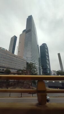Skyscraper In Mexico Stock Photos