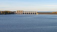 Uglich Hydroelectric Power Plant On The Volga Royalty Free Stock Image Uglich Hydroelectric Power Plant On The Volga Royalty Free Stock Image