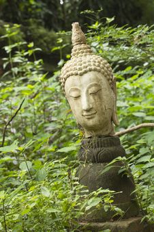 Stone Buddha Head Stock Photography Stone Buddha Head Stock Photography