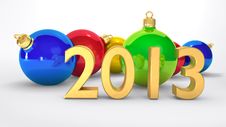 New Year 2013 Royalty Free Stock Photo