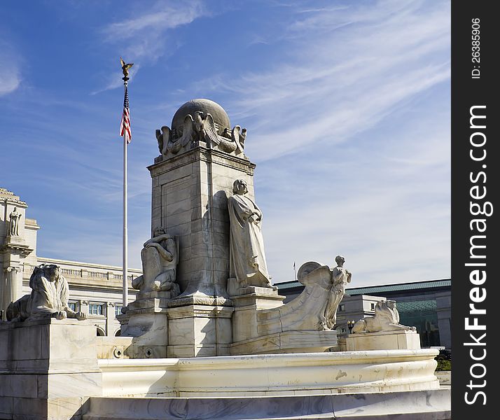 Columbus Monument at Union Station, Washington DC