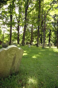 Country Cemetery Royalty Free Stock Photo Country Cemetery Royalty Free Stock Photo