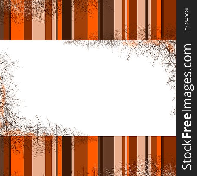 Background with stripes frame with space for text