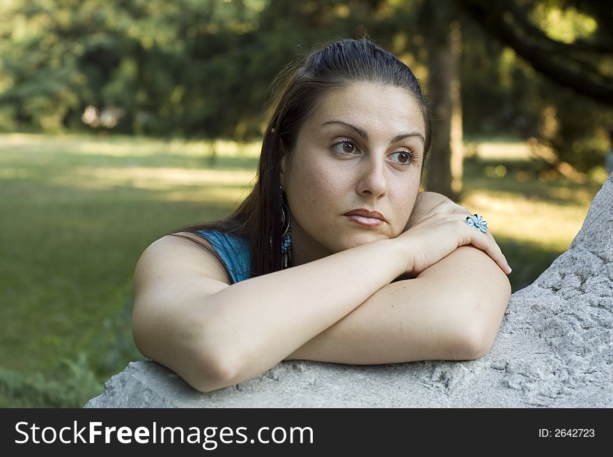 Pretty Girl Outdoors