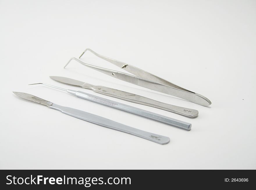 Set of medical tools