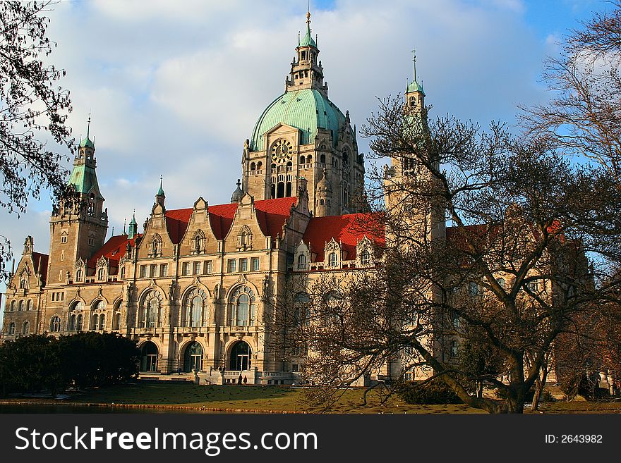 City Hall of the Hannover, Germany. City Hall of the Hannover, Germany