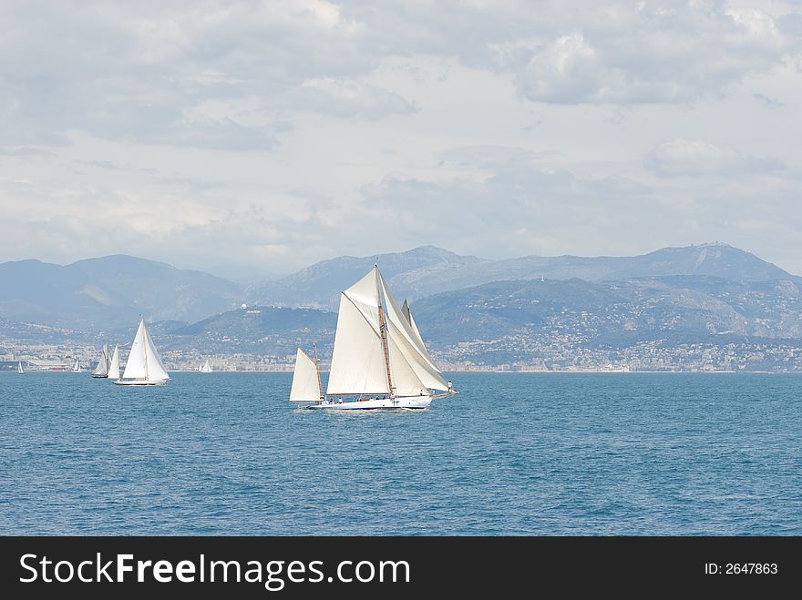 The Antibes ships races 2007, nice boat