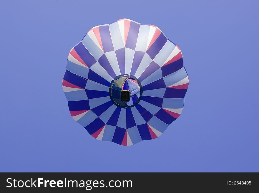 Here is a photo of a hot air balloon as seen from below. Here is a photo of a hot air balloon as seen from below.