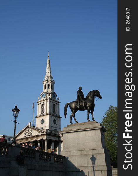 Statue in Trafalgar Square