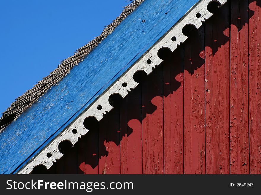 Fisherman's house, Nida, Lithuania. Fisherman's house, Nida, Lithuania