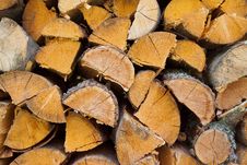 Dry Chopped Firewood Logs Ready For Winter Royalty Free Stock Images Dry Chopped Firewood Logs Ready For Winter Royalty Free Stock Images