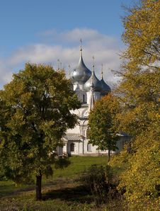 Holy Cross Cathedral In Tutaev, Russia Royalty Free Stock Images Holy Cross Cathedral In Tutaev, Russia Royalty Free Stock Images