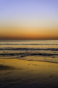 Sunset Seascape Royalty Free Stock Image Sunset Seascape Royalty Free Stock Image