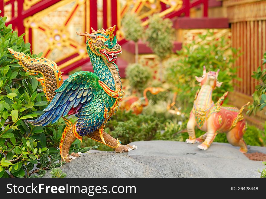 Dragon Sculpture.