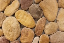 Wall With Stones Royalty Free Stock Photos