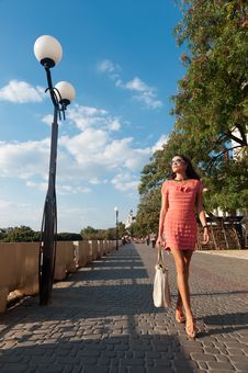 Wonderful Walk Royalty Free Stock Photography Wonderful Walk Royalty Free Stock Photography