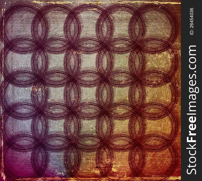 Grunge retro paper texture, abstract circles background. Grunge retro paper texture, abstract circles background