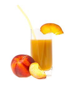 Peach Juice Stock Photography Peach Juice Stock Photography