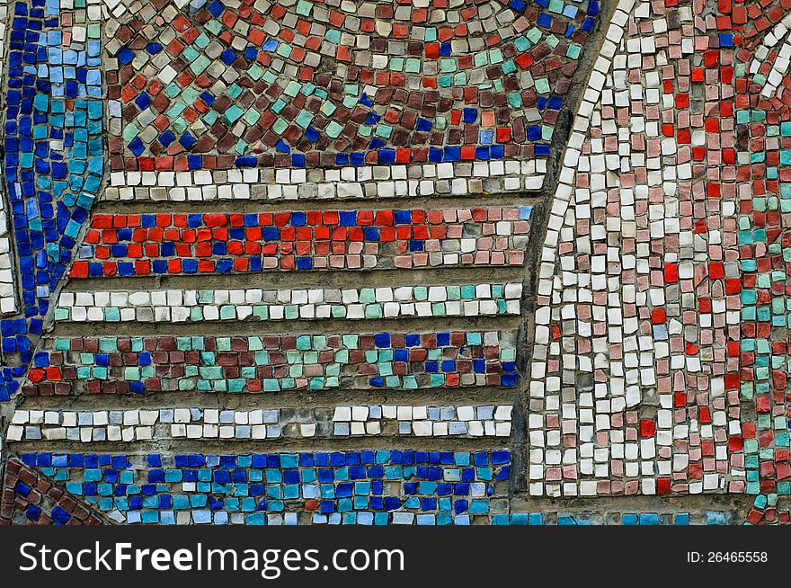 Mosaic Wall Texture