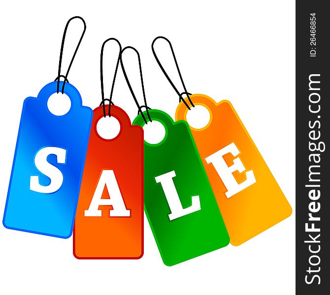 Four Sale labels