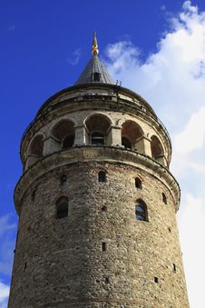 Galata Tower, Istanbul Royalty Free Stock Images