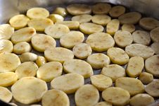 Potatoes In A Pan Stock Images Potatoes In A Pan Stock Images